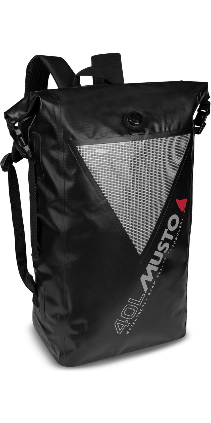 2022 Musto Waterproof Dry Backpack 40L 80041 Black Grey Accessories Luggage Wetsuit Outlet